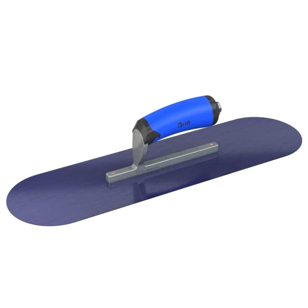 Steel City Trowels By Bon Bon 67-168 Pool Trowel, Blue Steel, 18 X 5, Comfort Grip 67-168 - main